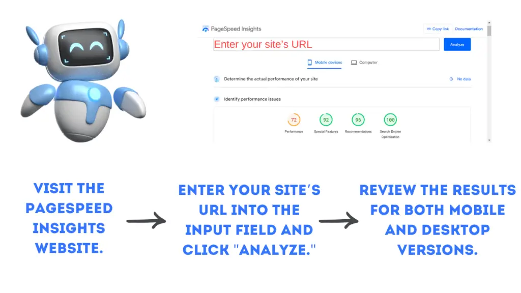 Guide on using PageSpeed Insights to check website performance